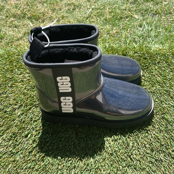 Okinawa Prefecture Ugg Black Clear Boots Ladies Boots Classic